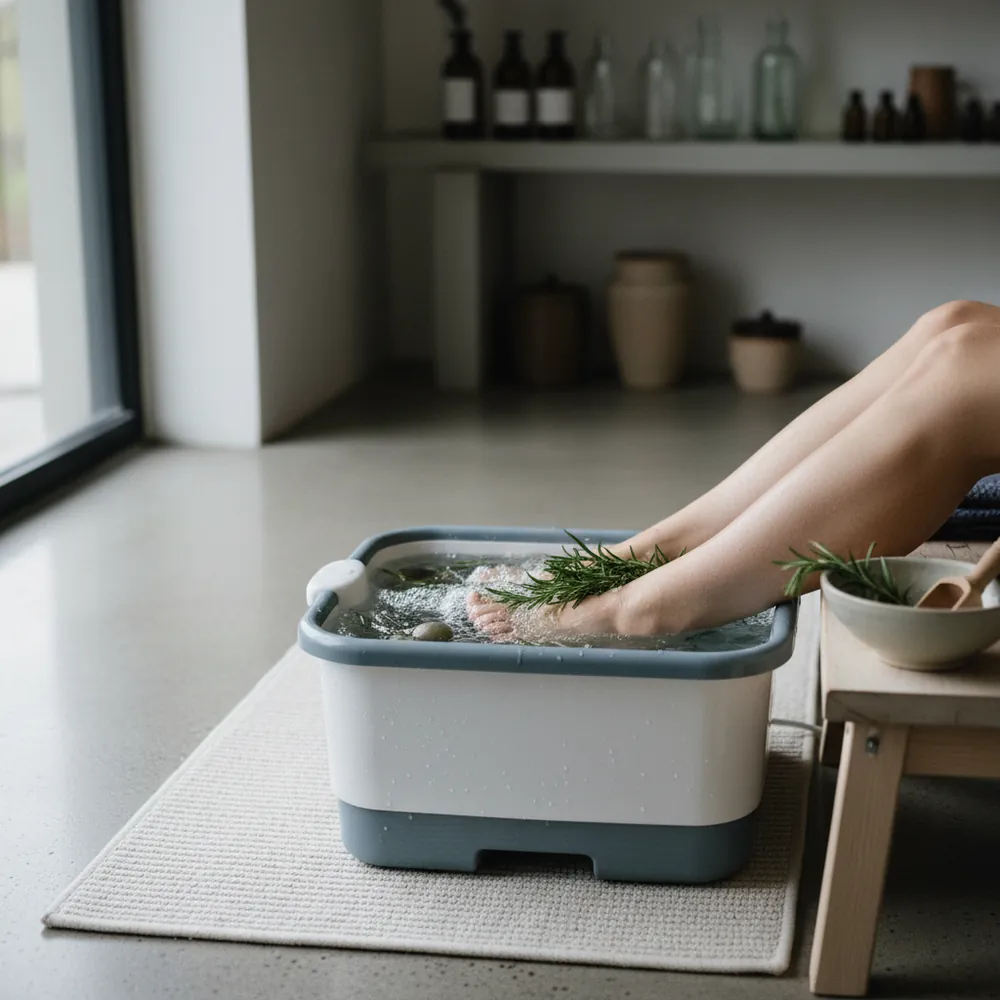 Bain de pieds au romarin, bienfaits et recette